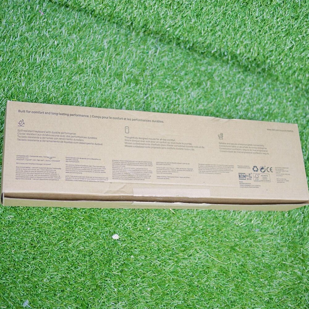 Dell Pro 5 Keyboard & Mouse Combo KM526 Light Ash - New - Picture 7 of 7